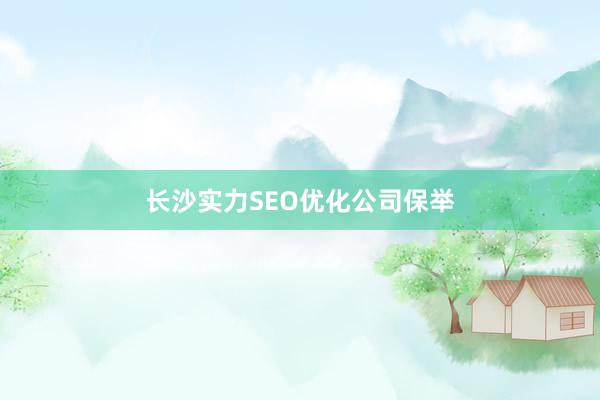 长沙实力SEO优化公司保举